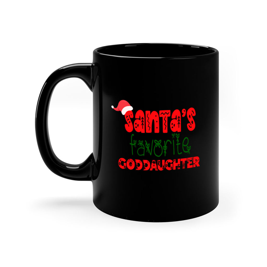 santas favorite goddaughter style 843#- christmas-Mug / Coffee Cup