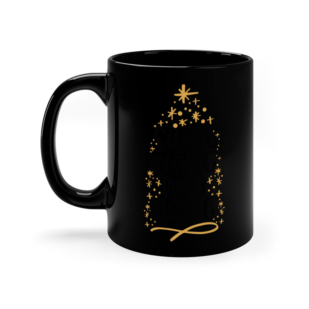 silent night holy night gold 47#- christmas-Mug / Coffee Cup