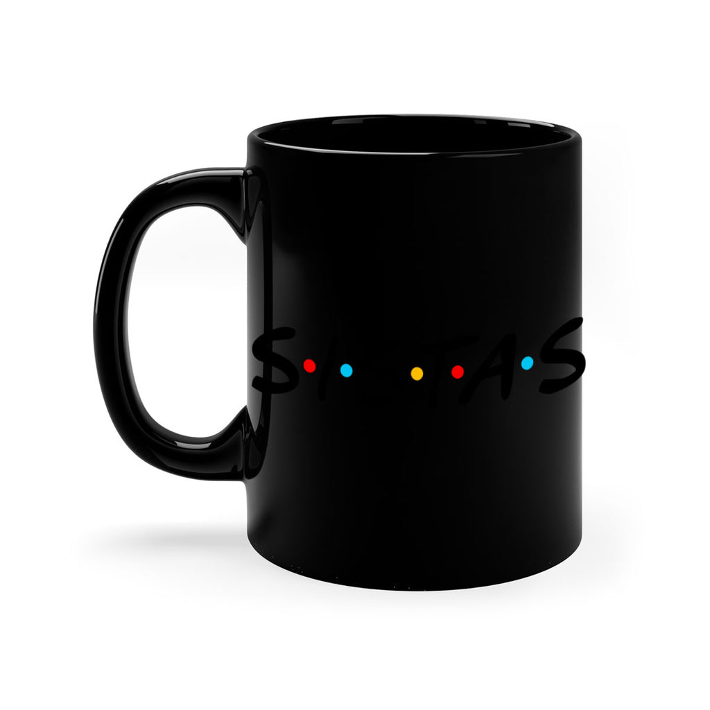 sistas 33#- black words - phrases-Mug / Coffee Cup