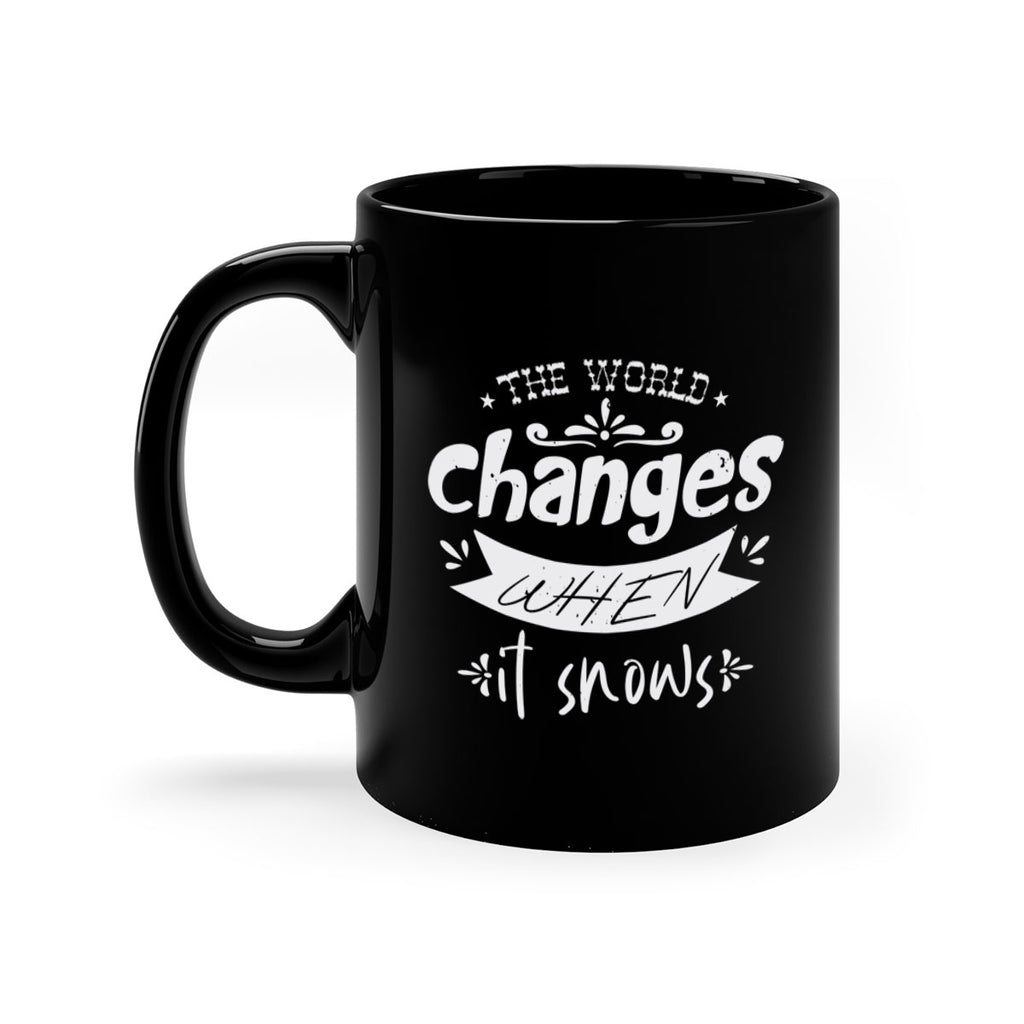 the world changes 350#- christmas-Mug / Coffee Cup