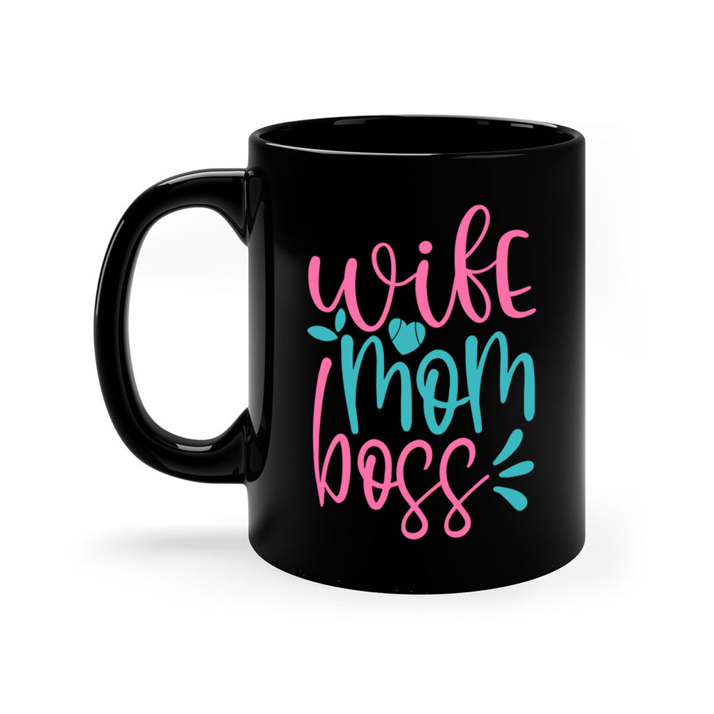 wife mom boss 298#- mom-Mug / Coffee Cup