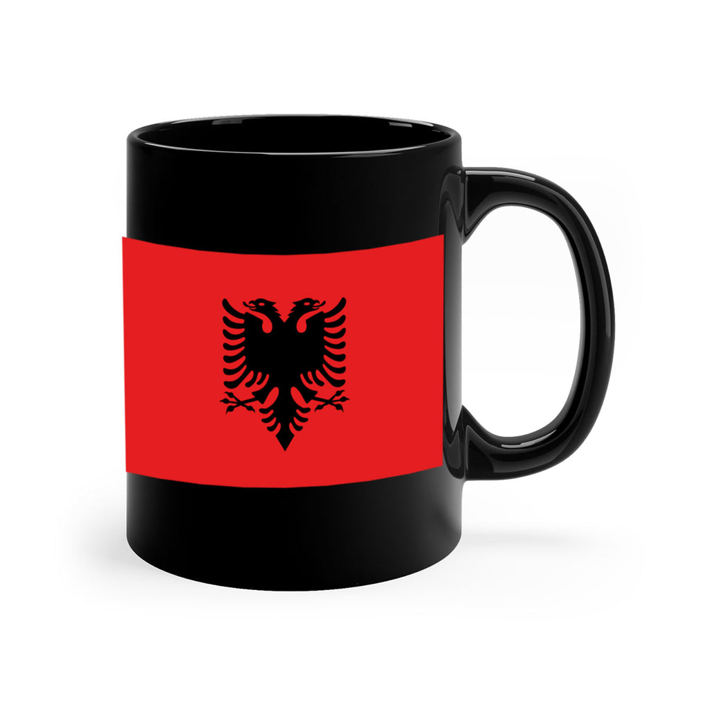 Albania 196#- world flag-Mug / Coffee Cup