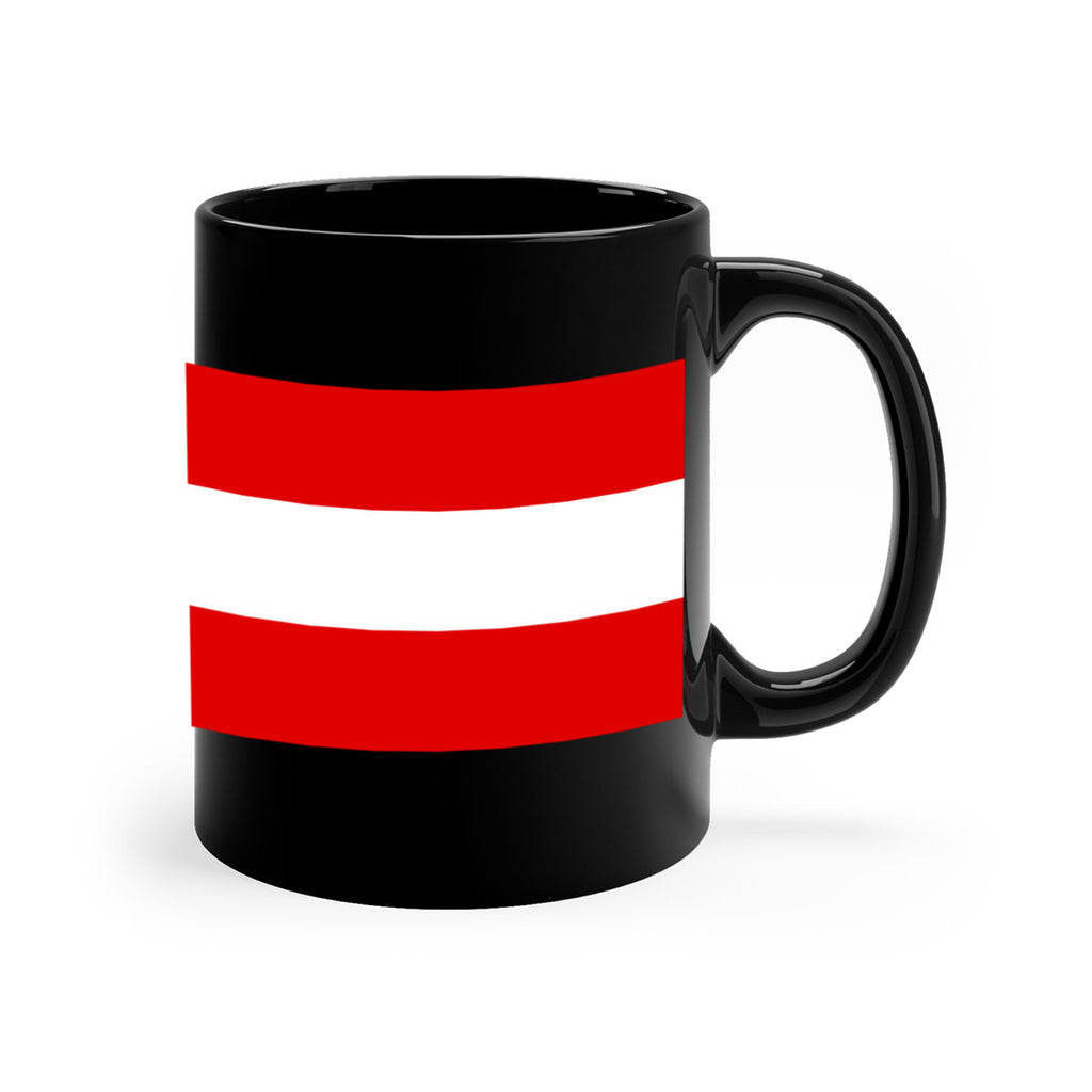 Austria 188#- world flag-Mug / Coffee Cup