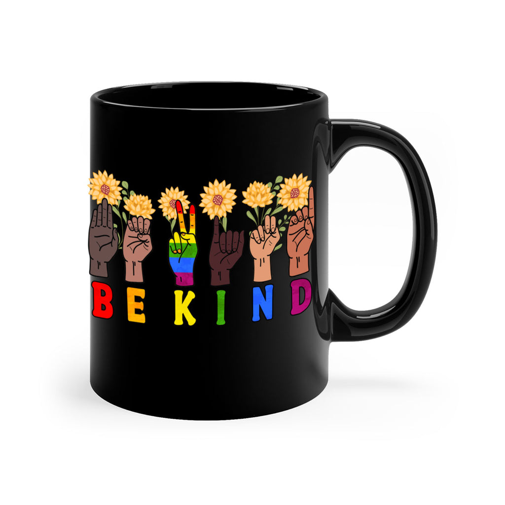 Be Kind Sign Language Hand Talking Lgbt 20#- lgbt-Mug / Coffee Cup