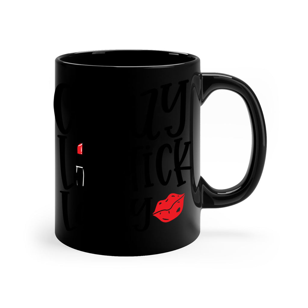 Crazy Lipstick Lady Style 240#- makeup-Mug / Coffee Cup