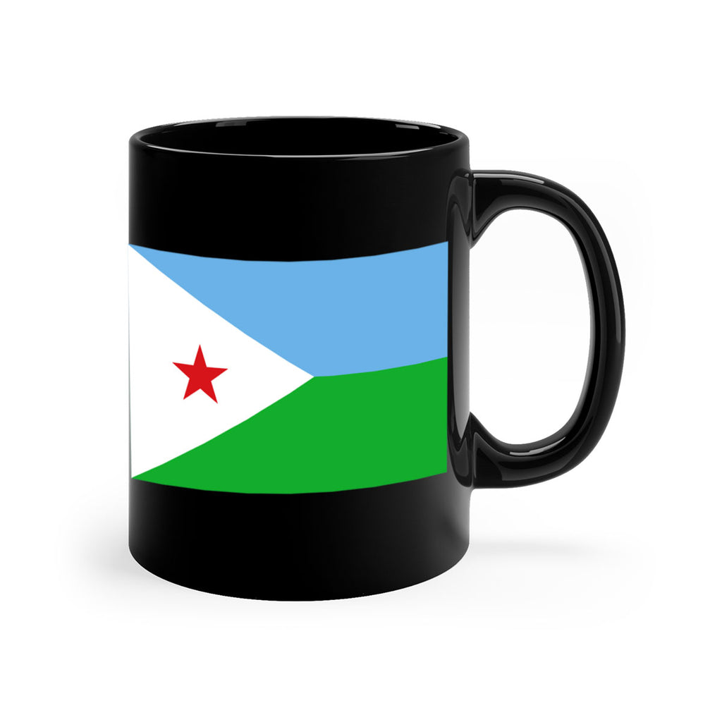 Djibouti 150#- world flag-Mug / Coffee Cup