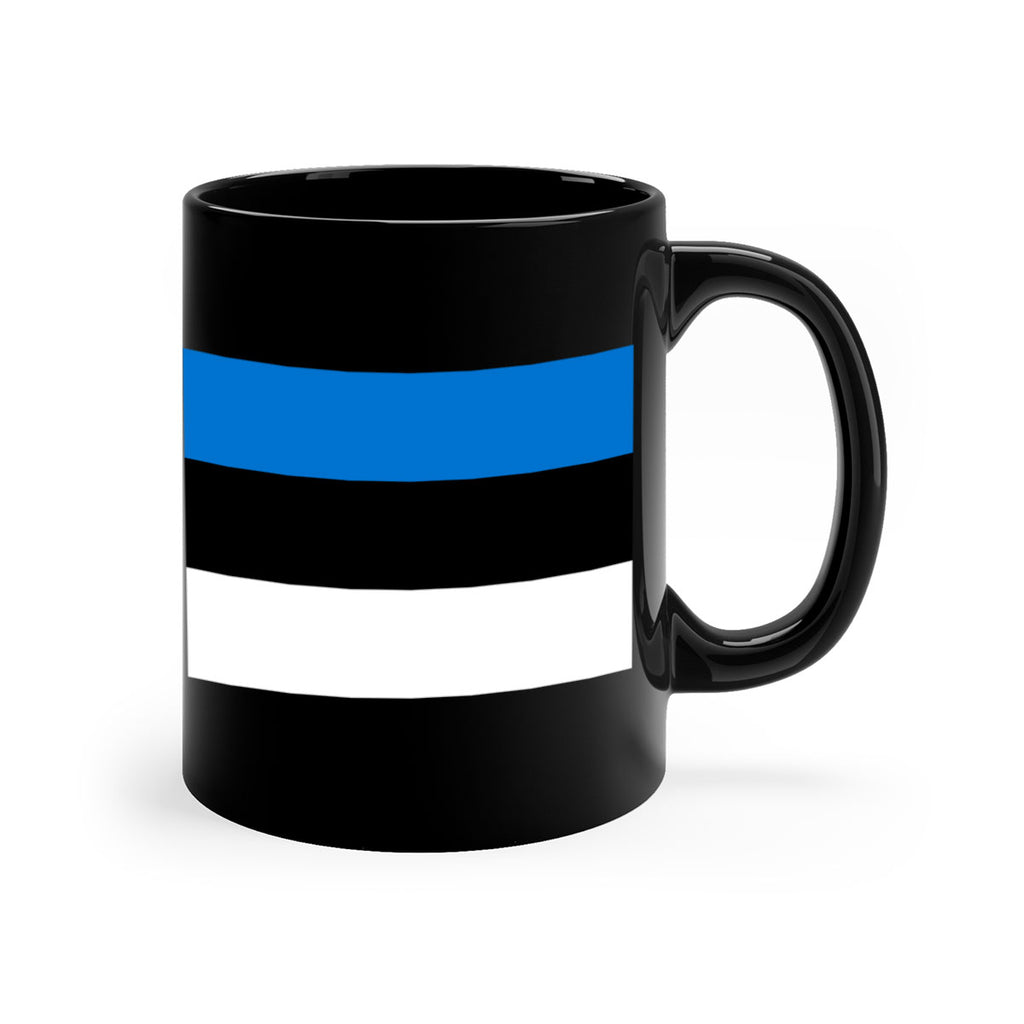 Estonia 142#- world flag-Mug / Coffee Cup