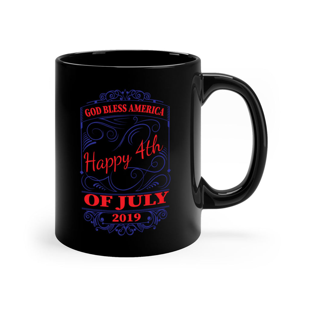 GOD BLESS AMERICA Happy thOF JULY Style 94#- 4th Of July-Mug / Coffee Cup