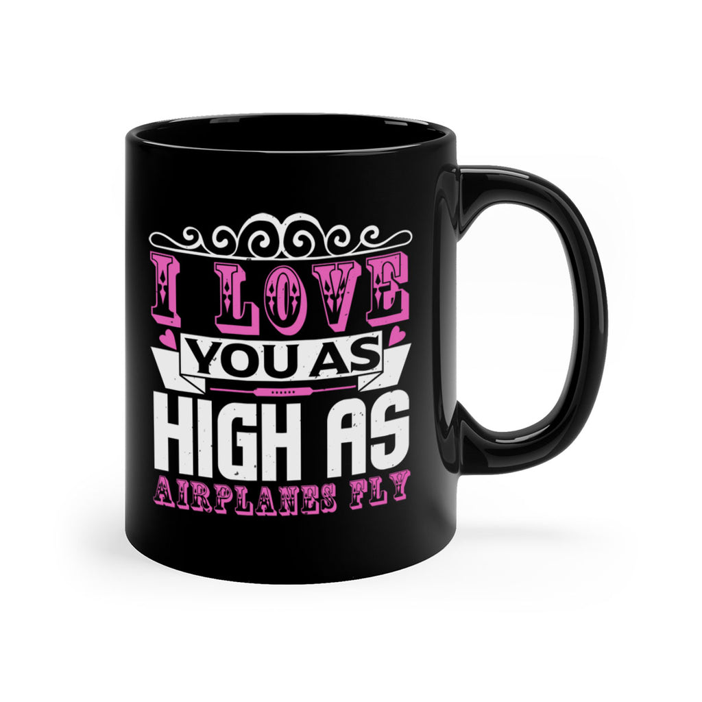 I love you as high as airplanes fly Style 240#- baby2-Mug / Coffee Cup