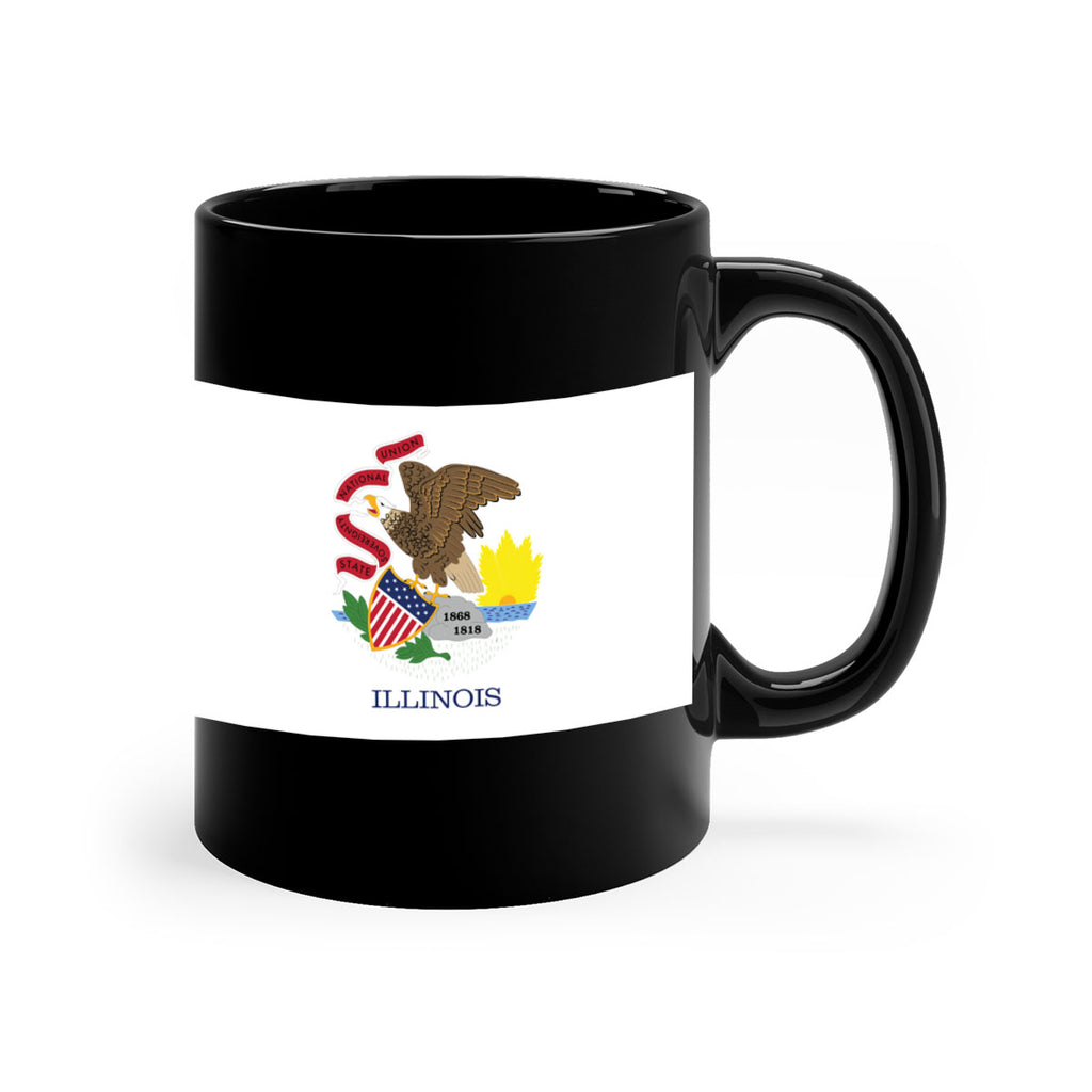 Illinois 39#- Us Flags-Mug / Coffee Cup