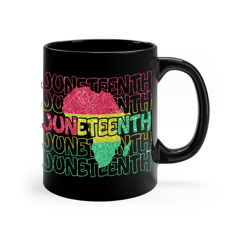 Juneteenth Fist Black History 1865 Png 13#- juneteenth-Mug / Coffee Cup