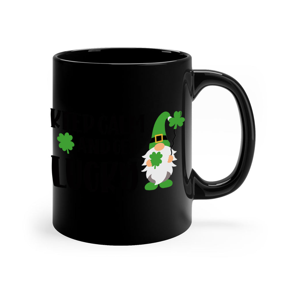 Keep Calm And Get Lucky Style 75#- St Patricks Day-Mug / Coffee Cup