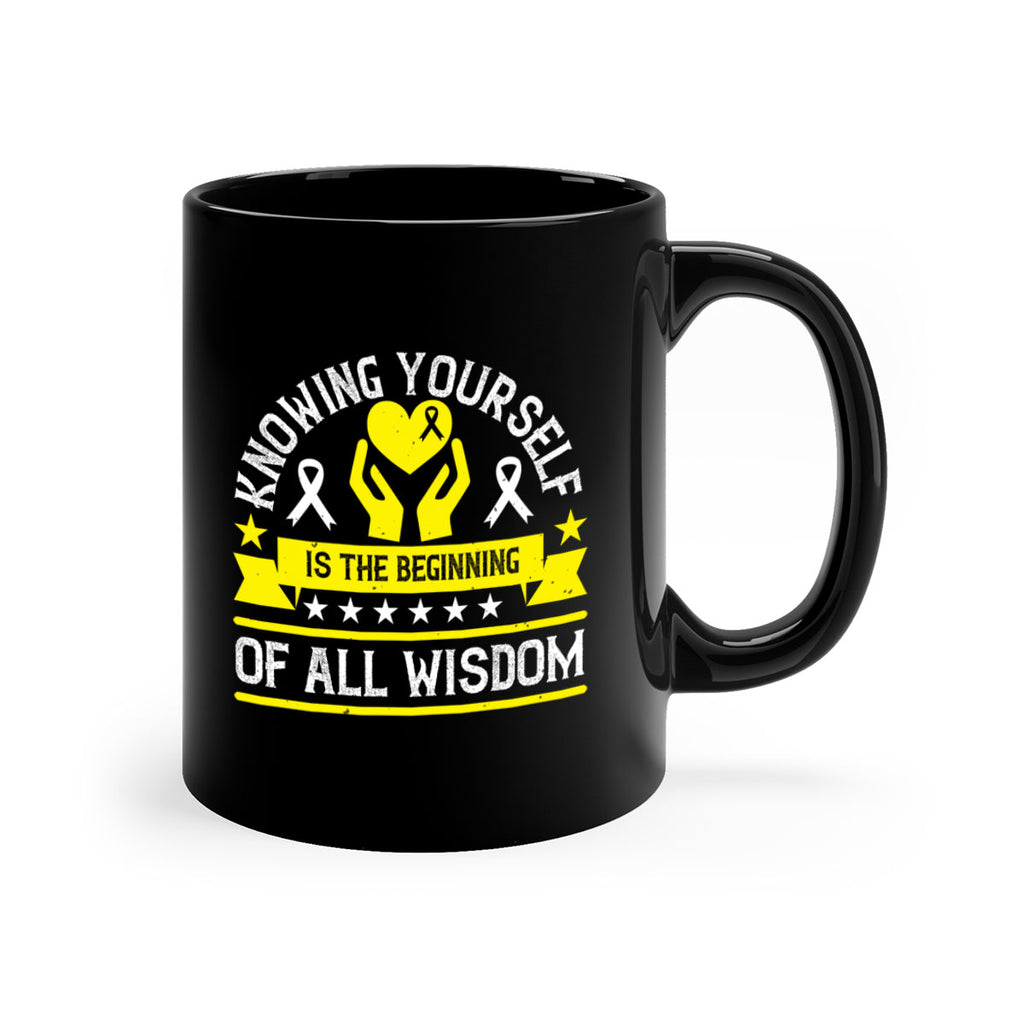 Knowing yourself is the beginning of all wisdom Style 38#- Self awareness-Mug / Coffee Cup