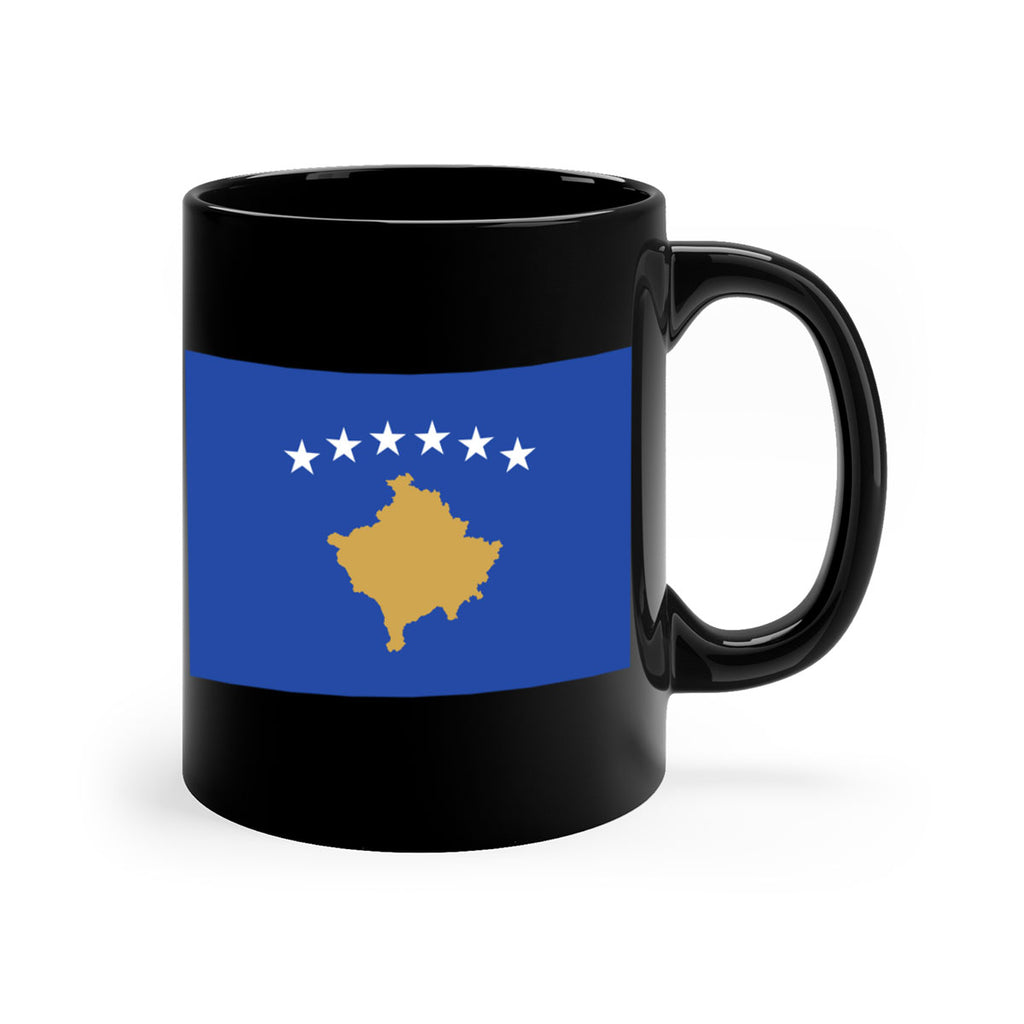 Kosovo 108#- world flag-Mug / Coffee Cup