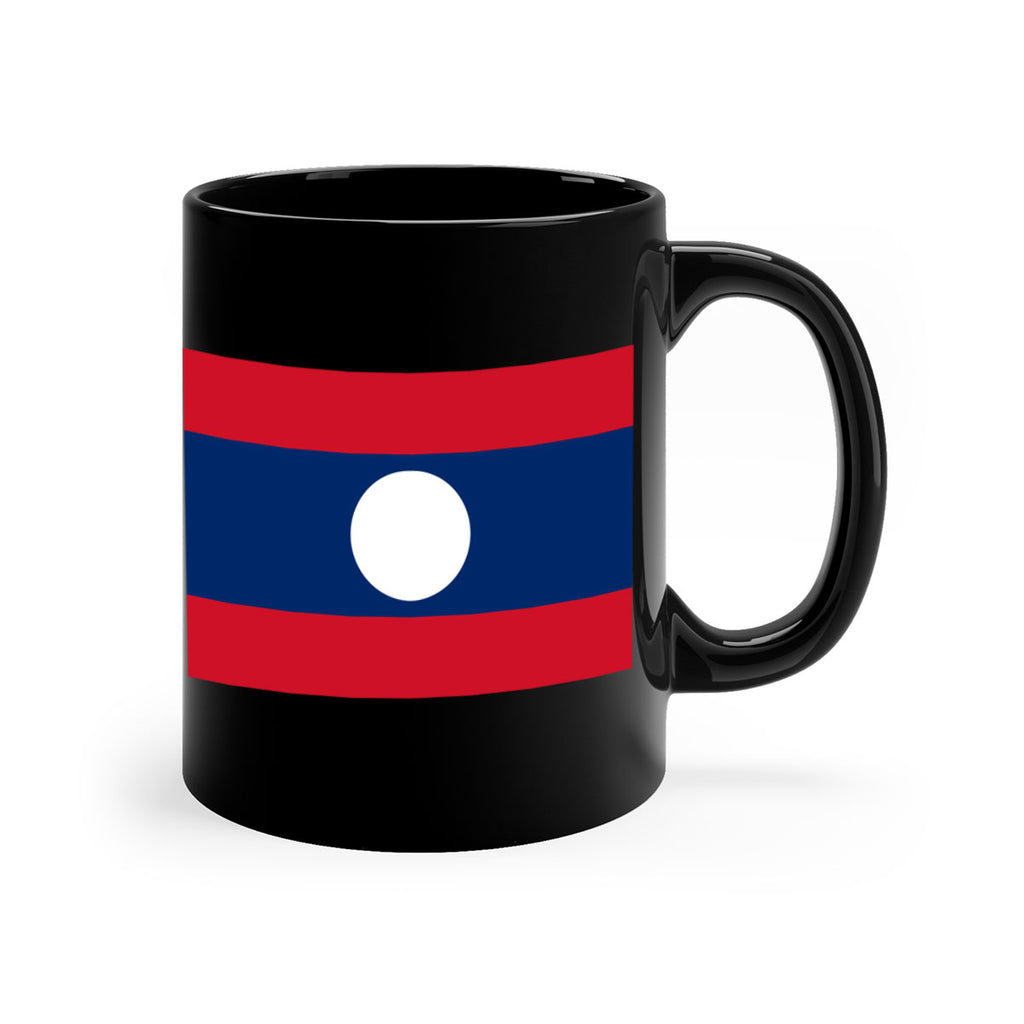 Laos 105#- world flag-Mug / Coffee Cup