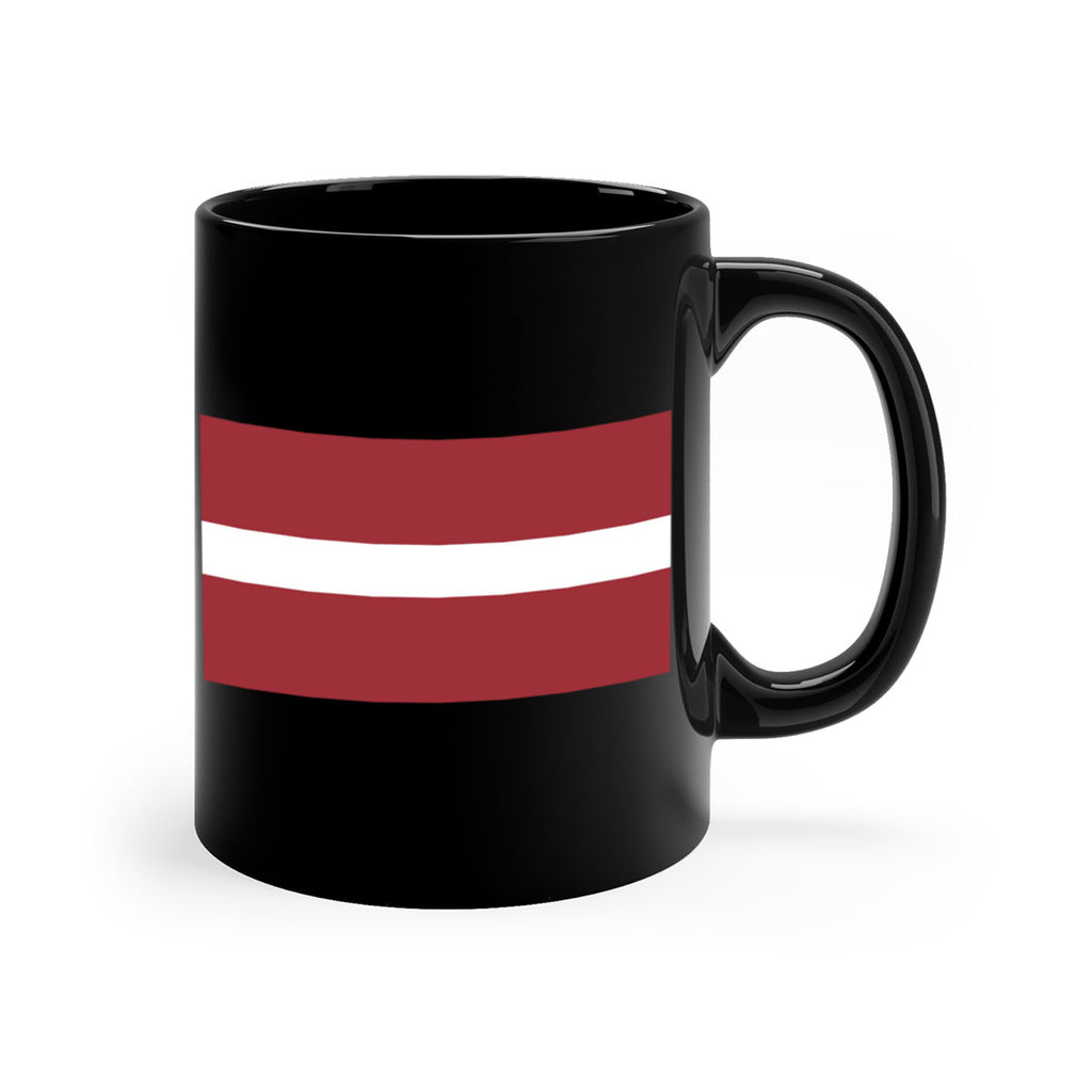 Latvia 104#- world flag-Mug / Coffee Cup