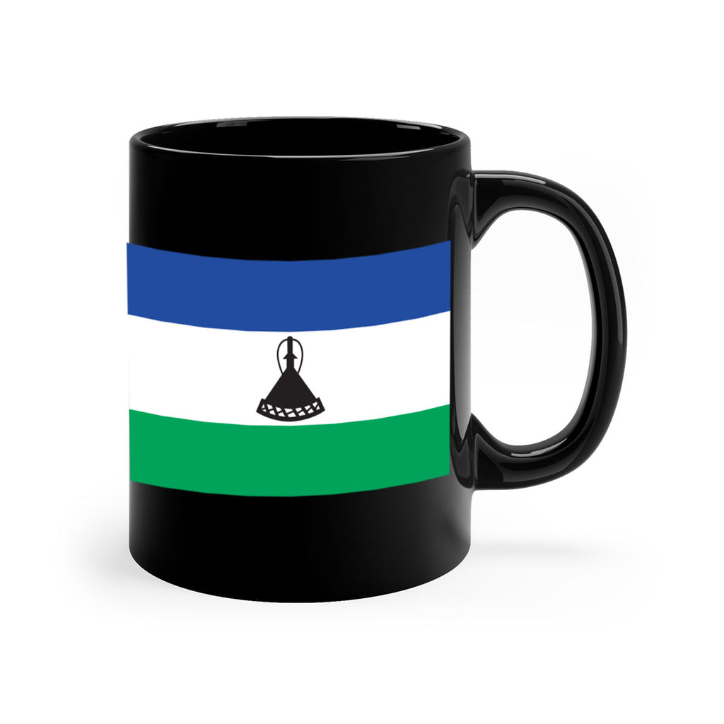 Lesotho 102#- world flag-Mug / Coffee Cup