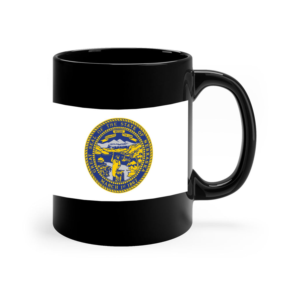 Nebraska 25#- Us Flags-Mug / Coffee Cup