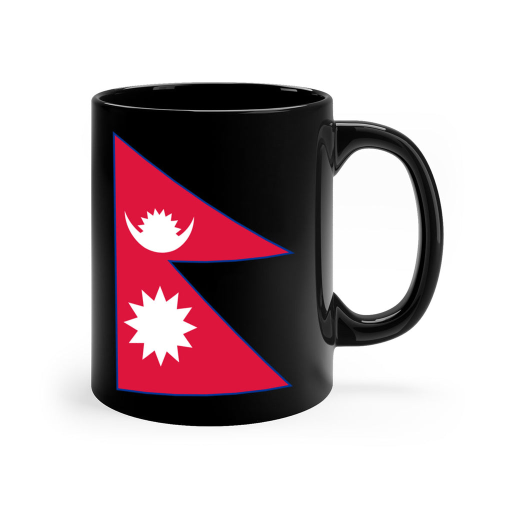 Nepal 76#- world flag-Mug / Coffee Cup