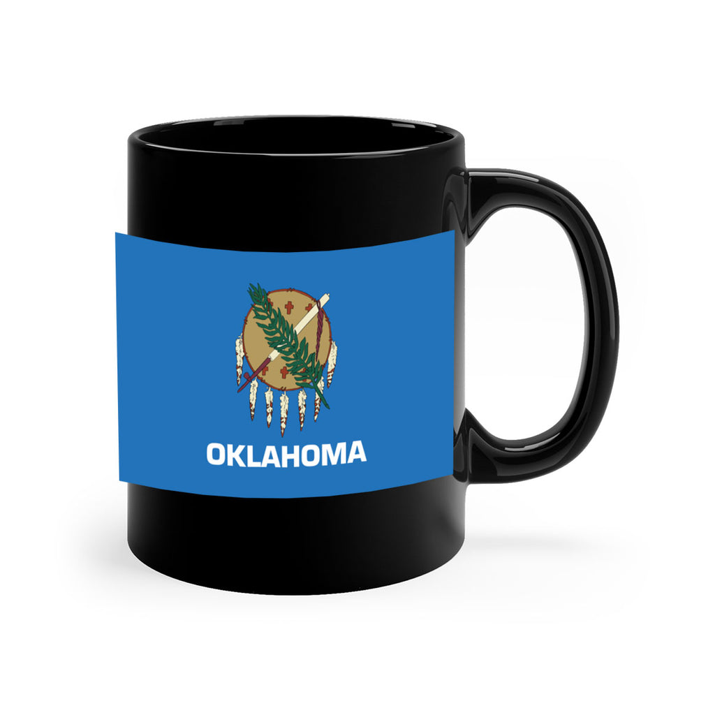 Oklahoma 16#- Us Flags-Mug / Coffee Cup