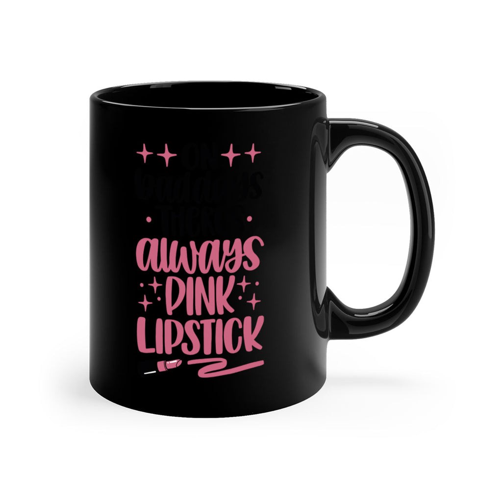 On Bad Days There∩s Always Pink Lipstick Style 33#- makeup-Mug / Coffee Cup