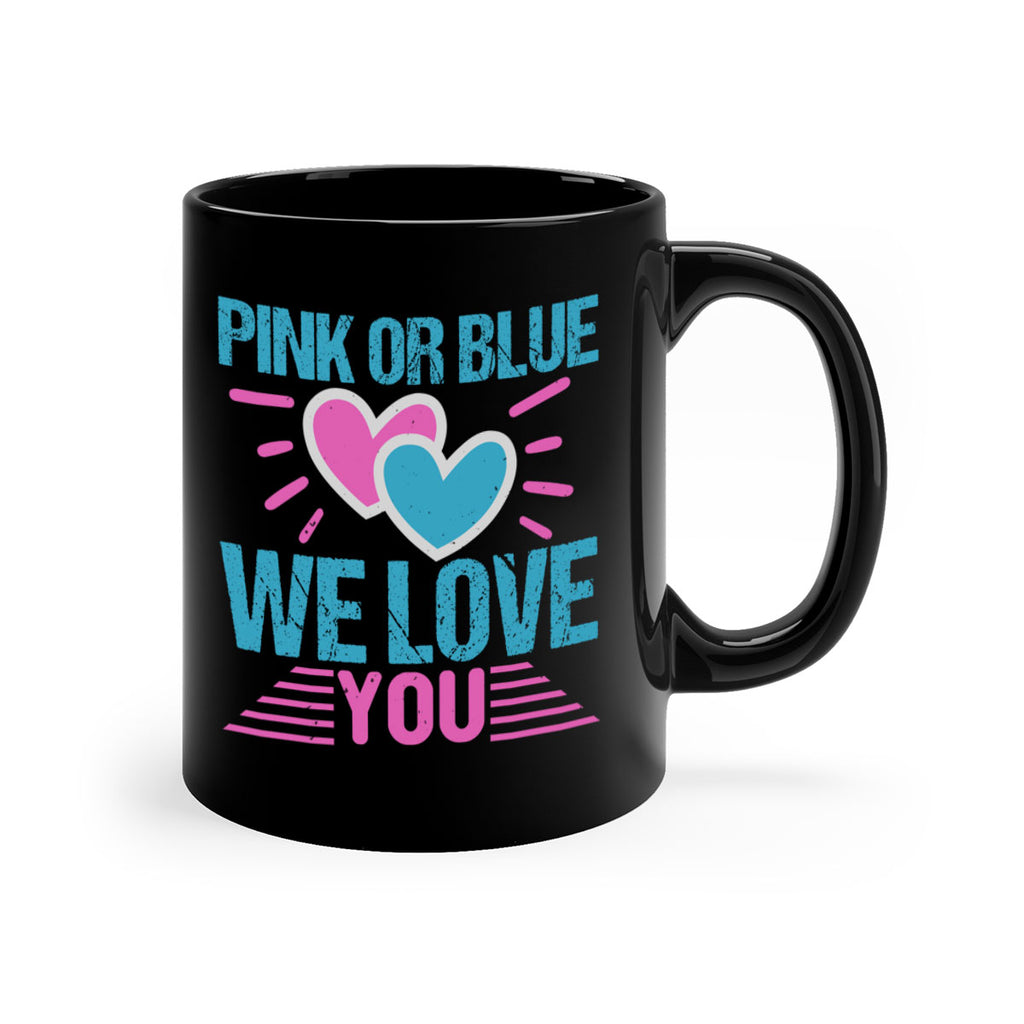 Pink or Blue we love you Style 177#- baby2-Mug / Coffee Cup
