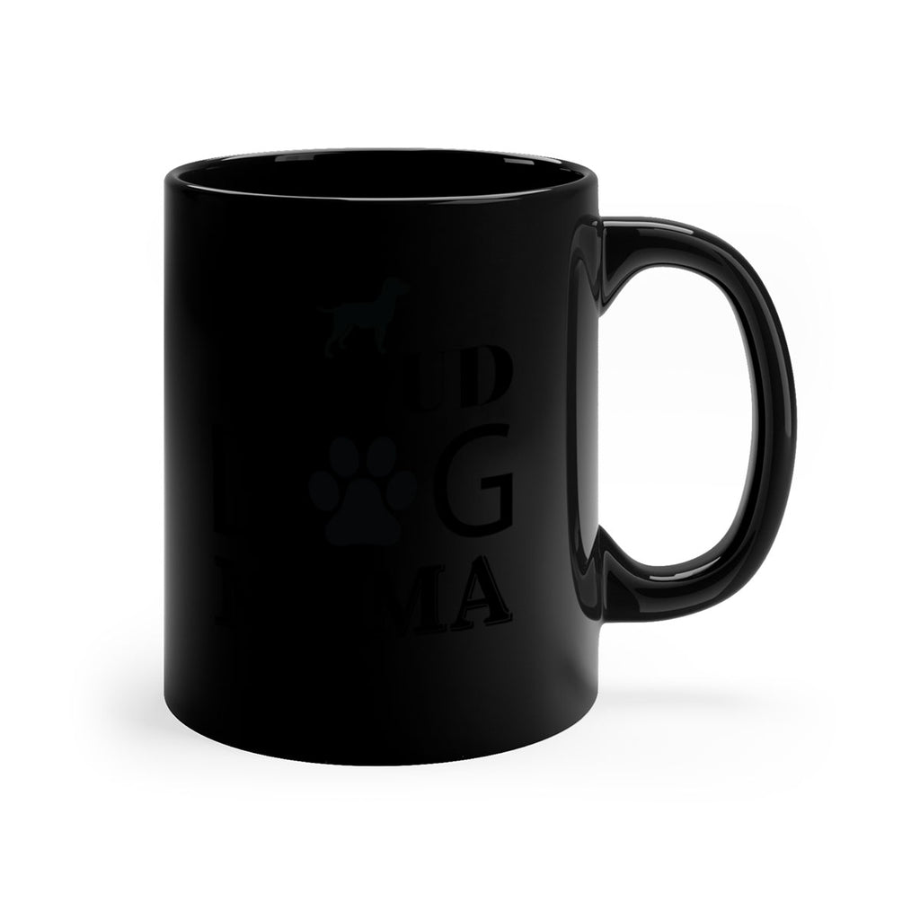Proud Dog Mama Style 3#- Dog-Mug / Coffee Cup