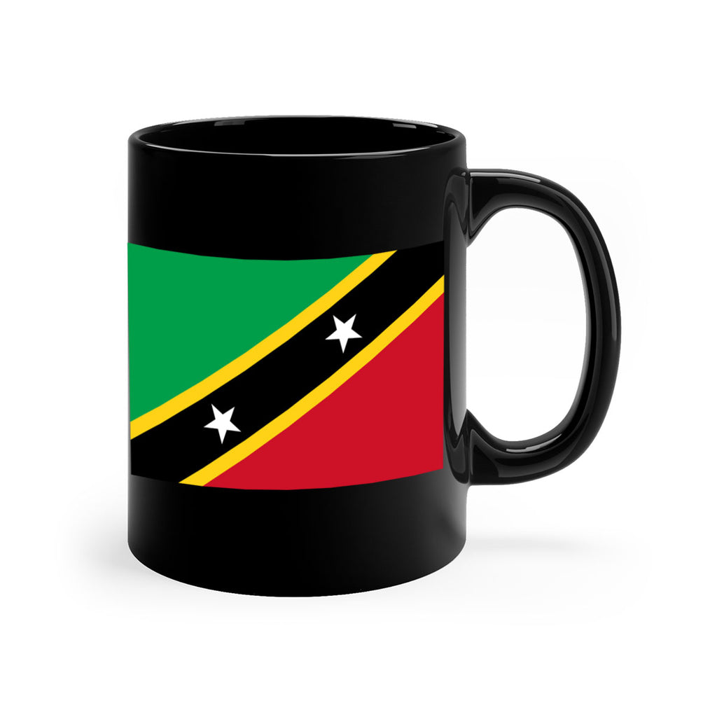 Saint Kitts and Nevis 52#- world flag-Mug / Coffee Cup