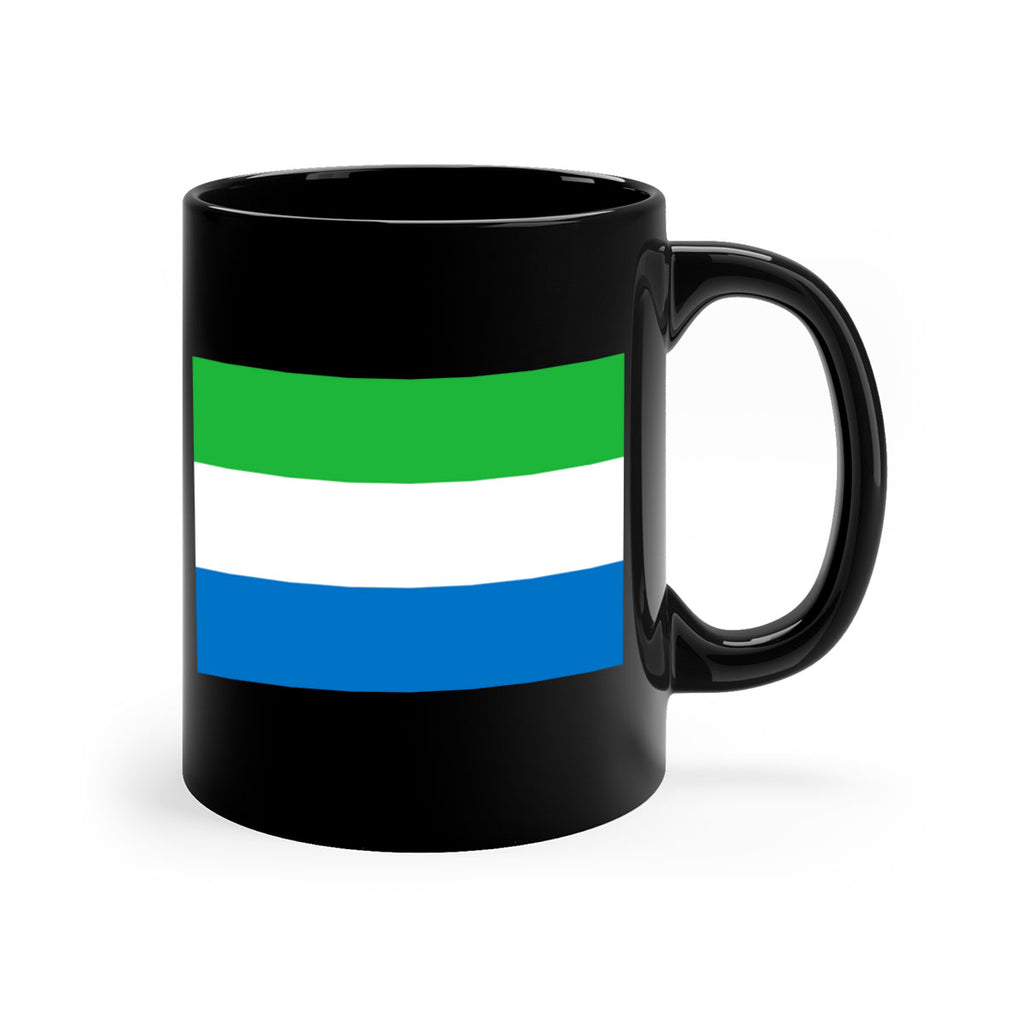 Sierra Leone 42#- world flag-Mug / Coffee Cup