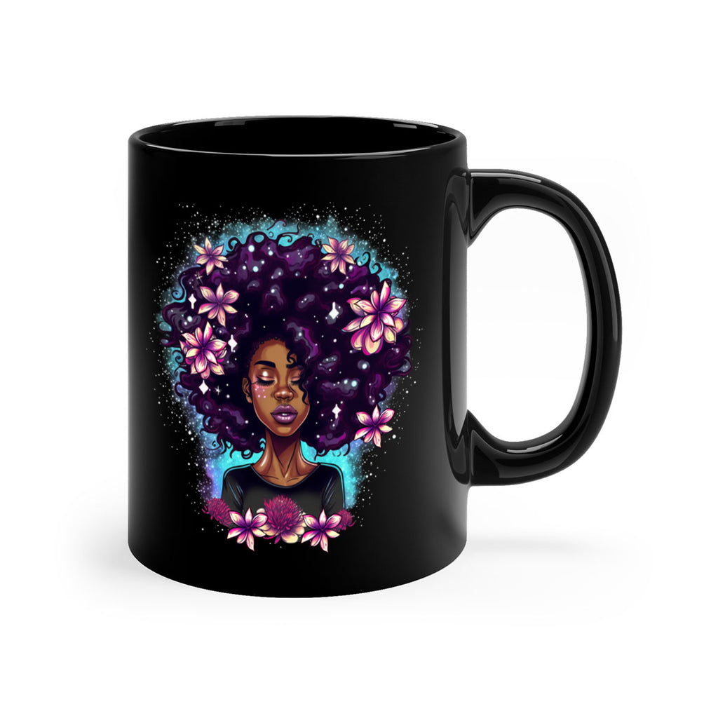 Sparkling Black Girl Design 3#- Black women - Girls-Mug / Coffee Cup