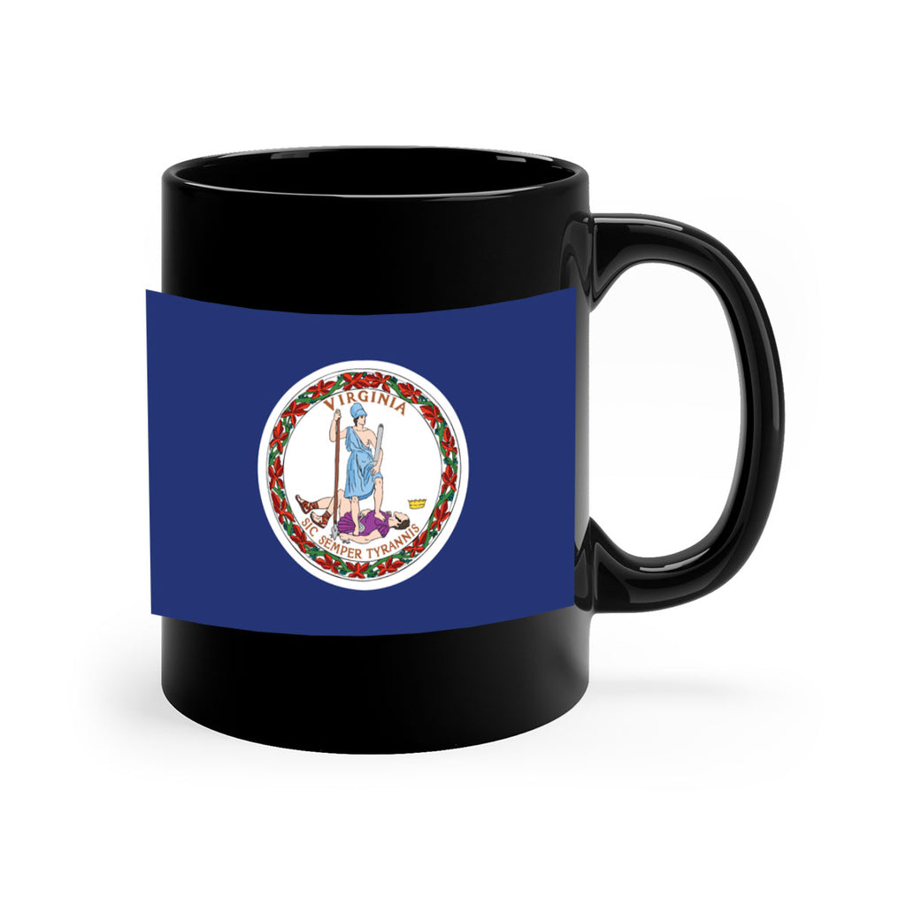 Virginia 6#- Us Flags-Mug / Coffee Cup