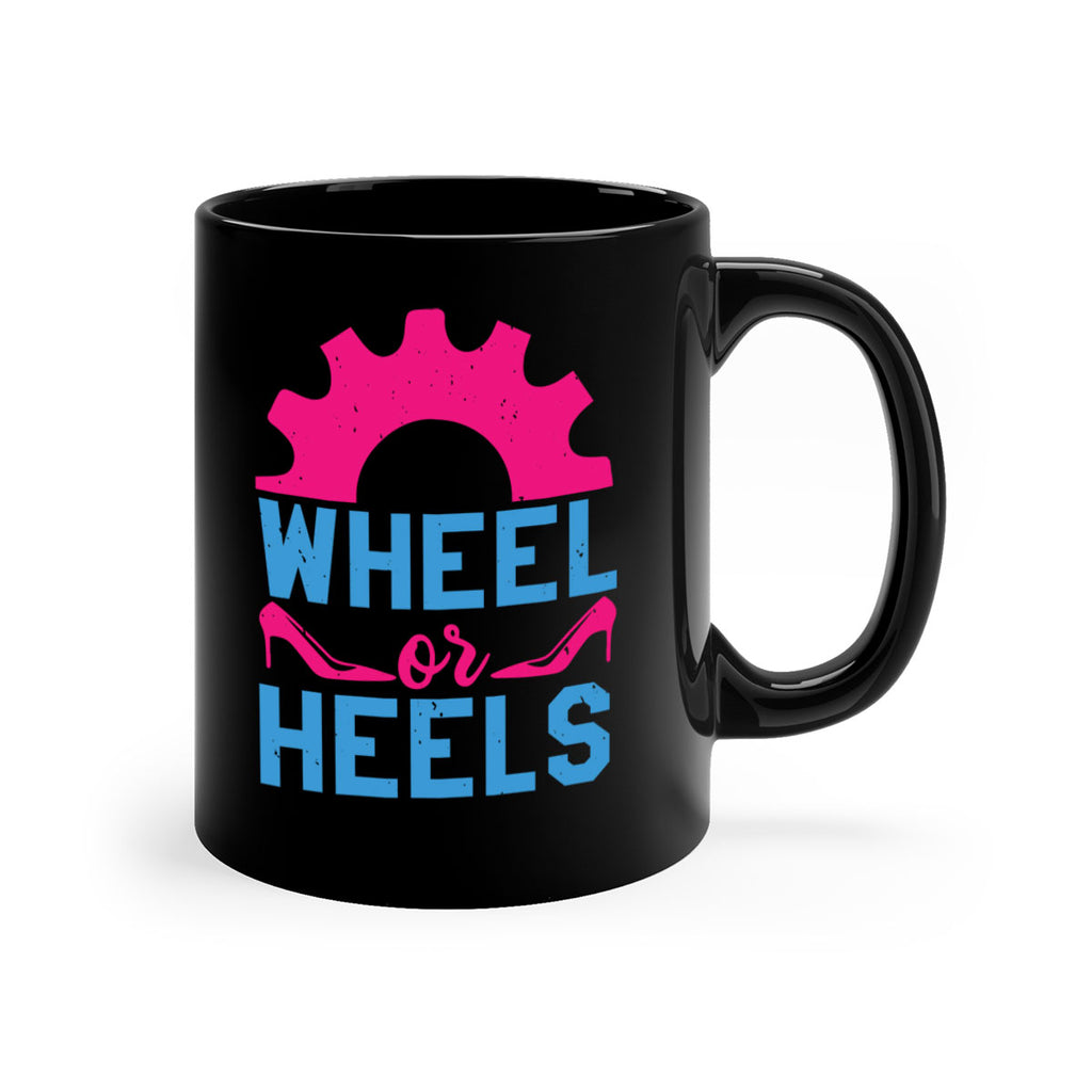 Wheel or Heels Style 8#- baby shower-Mug / Coffee Cup