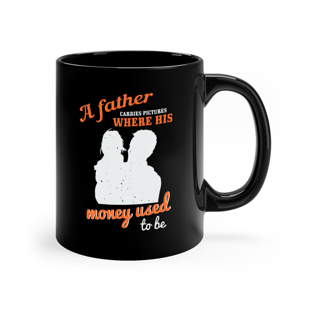 a father carries pictures 273#- fathers day-Mug / Coffee Cup