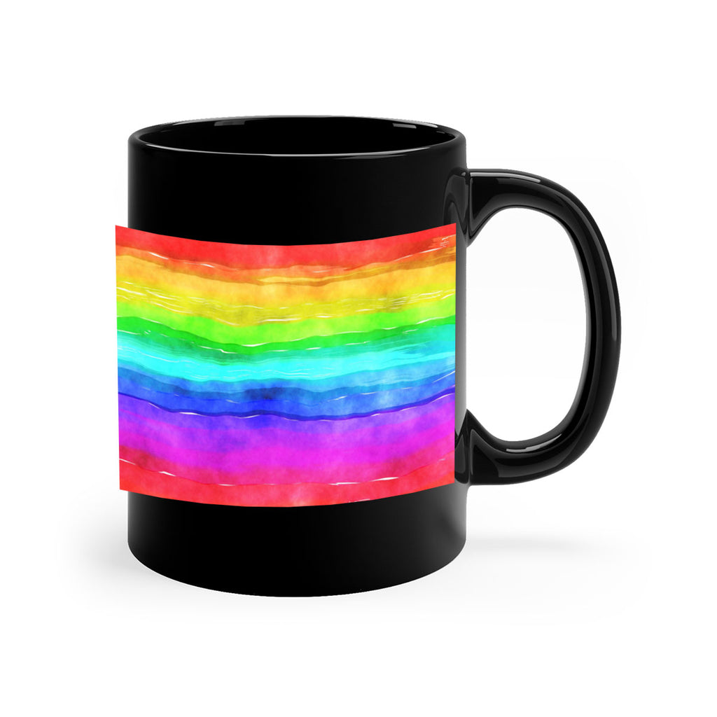 abstract rainbow 18#- lgbt-Mug / Coffee Cup