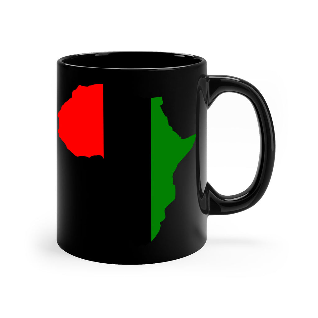 africamap 275#- black words - phrases-Mug / Coffee Cup