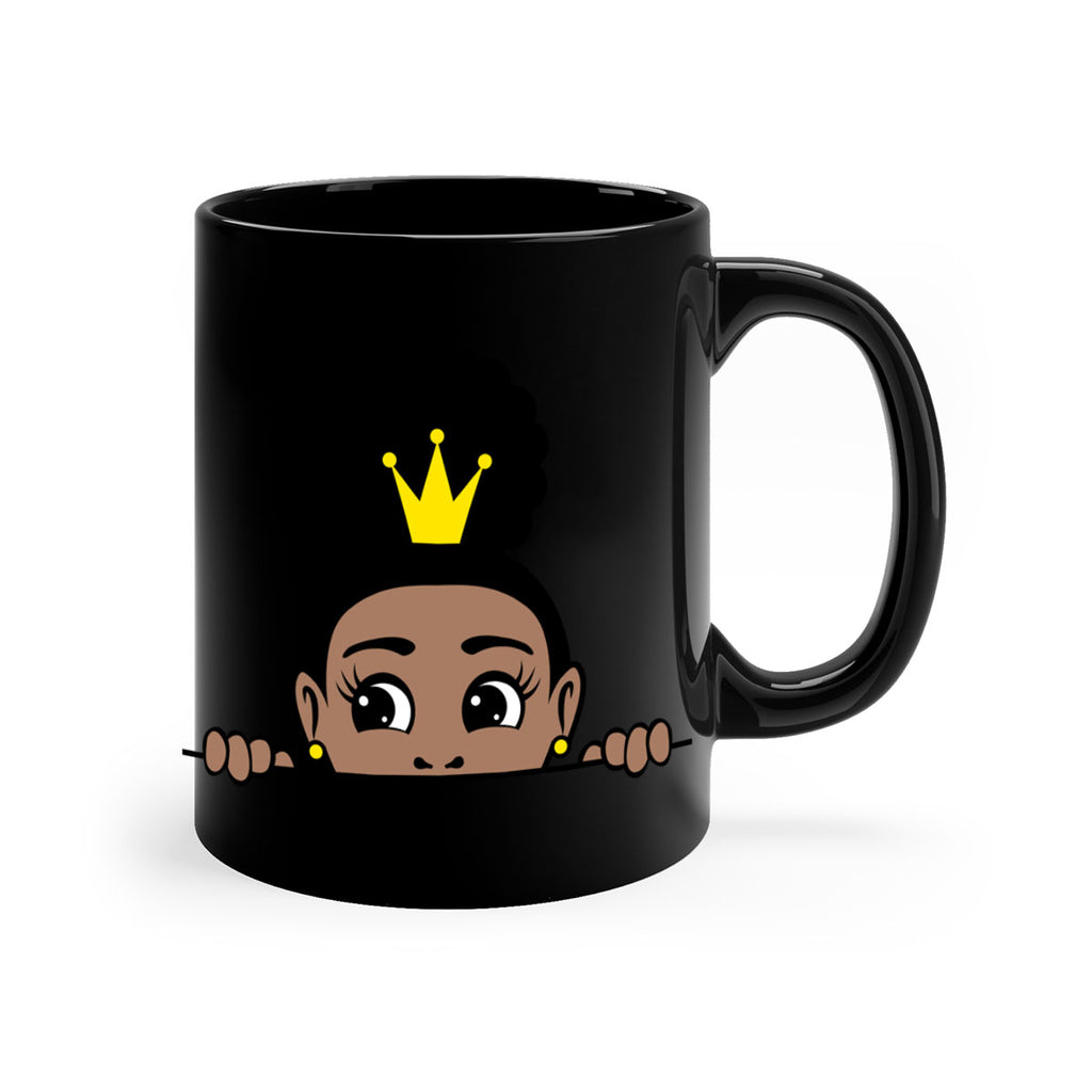 afro puff crown girl 1#- Black women - Girls-Mug / Coffee Cup