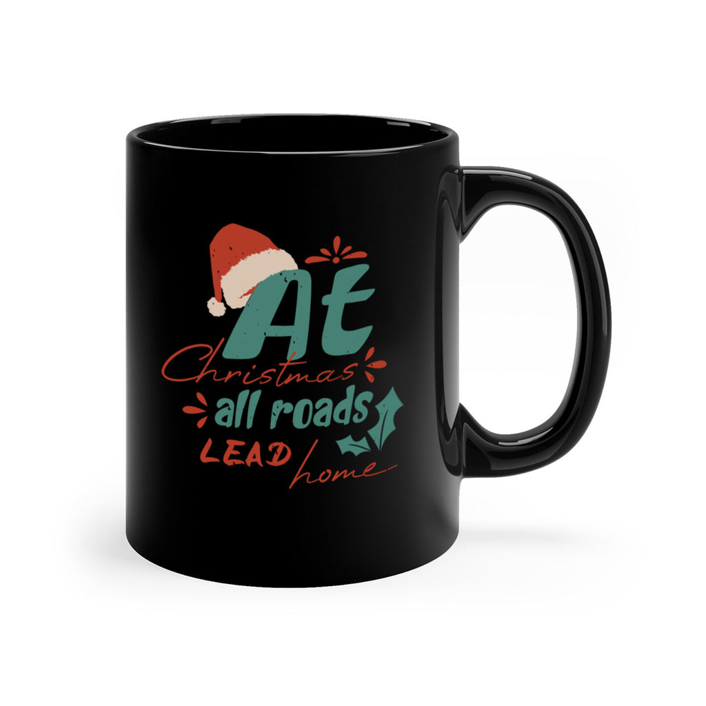 at christmas all roads 320#- christmas-Mug / Coffee Cup