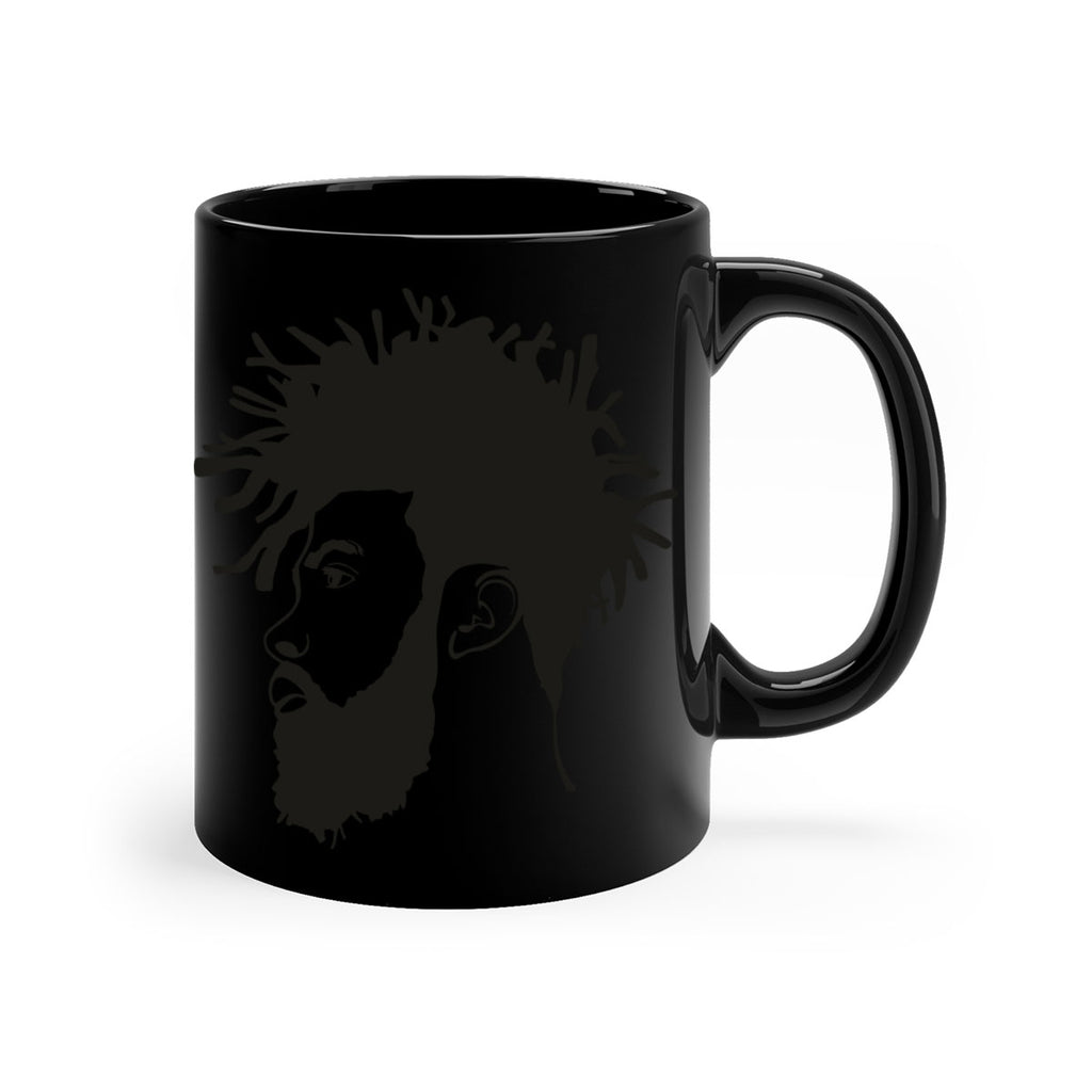 beardman 46#- Black men - Boys-Mug / Coffee Cup