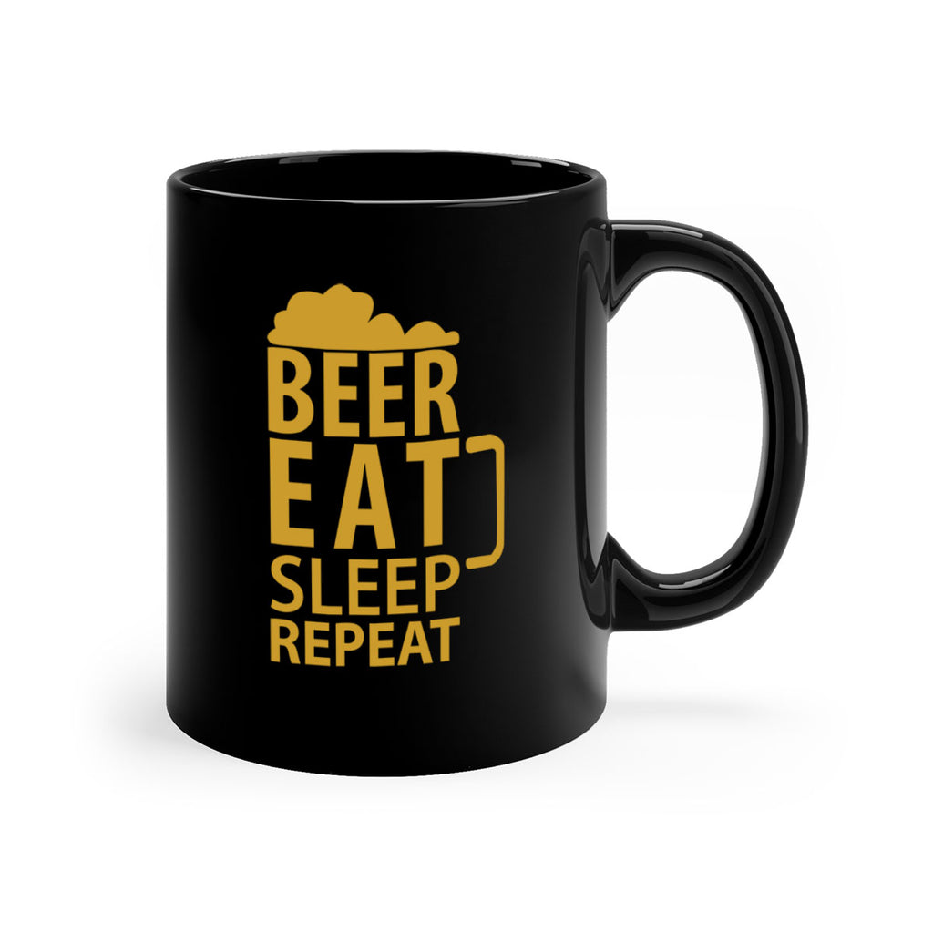 beer eat sleep 109#- beer-Mug / Coffee Cup