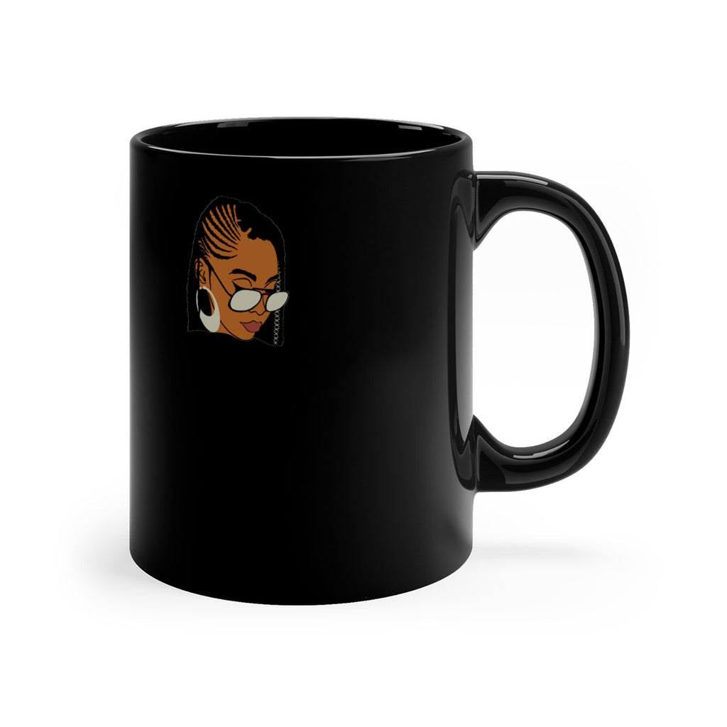 black afro 39#- Black women - Girls-Mug / Coffee Cup