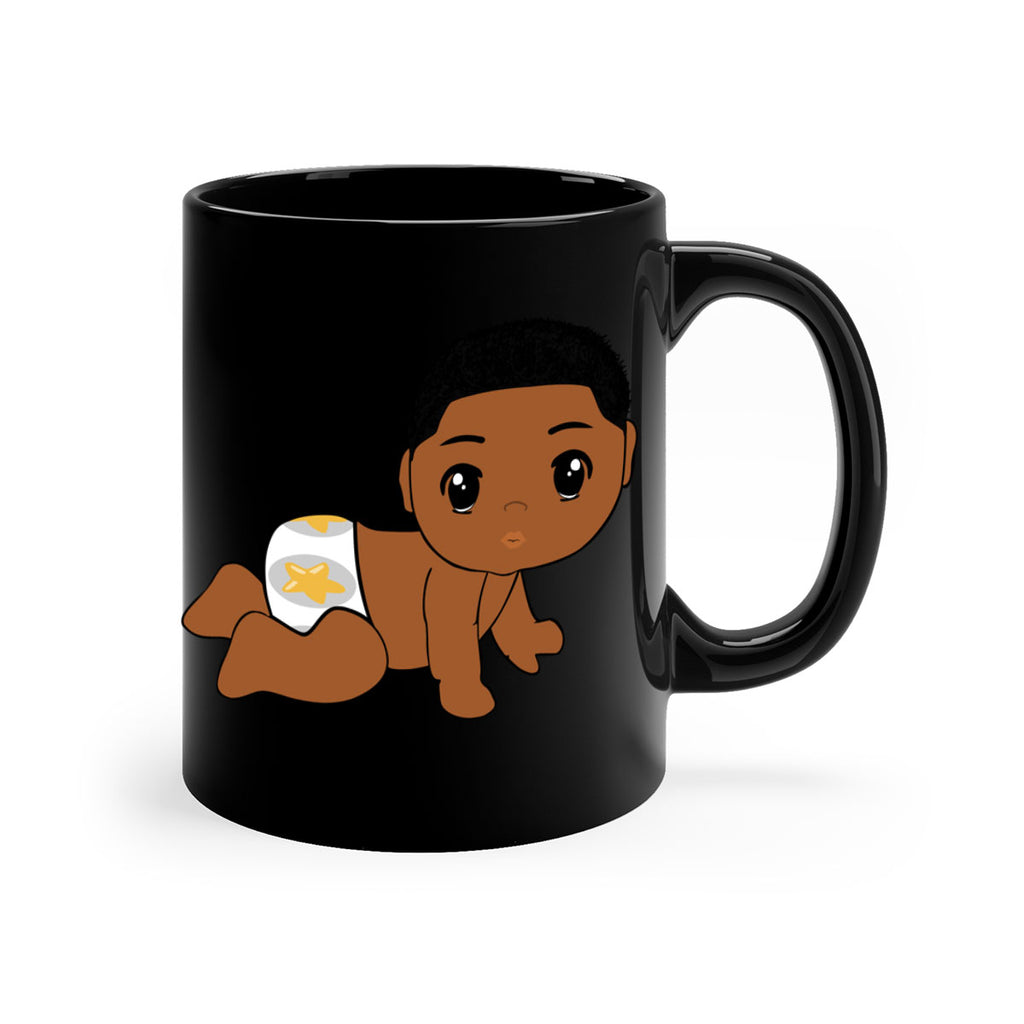 black baby boy 3#- Black men - Boys-Mug / Coffee Cup