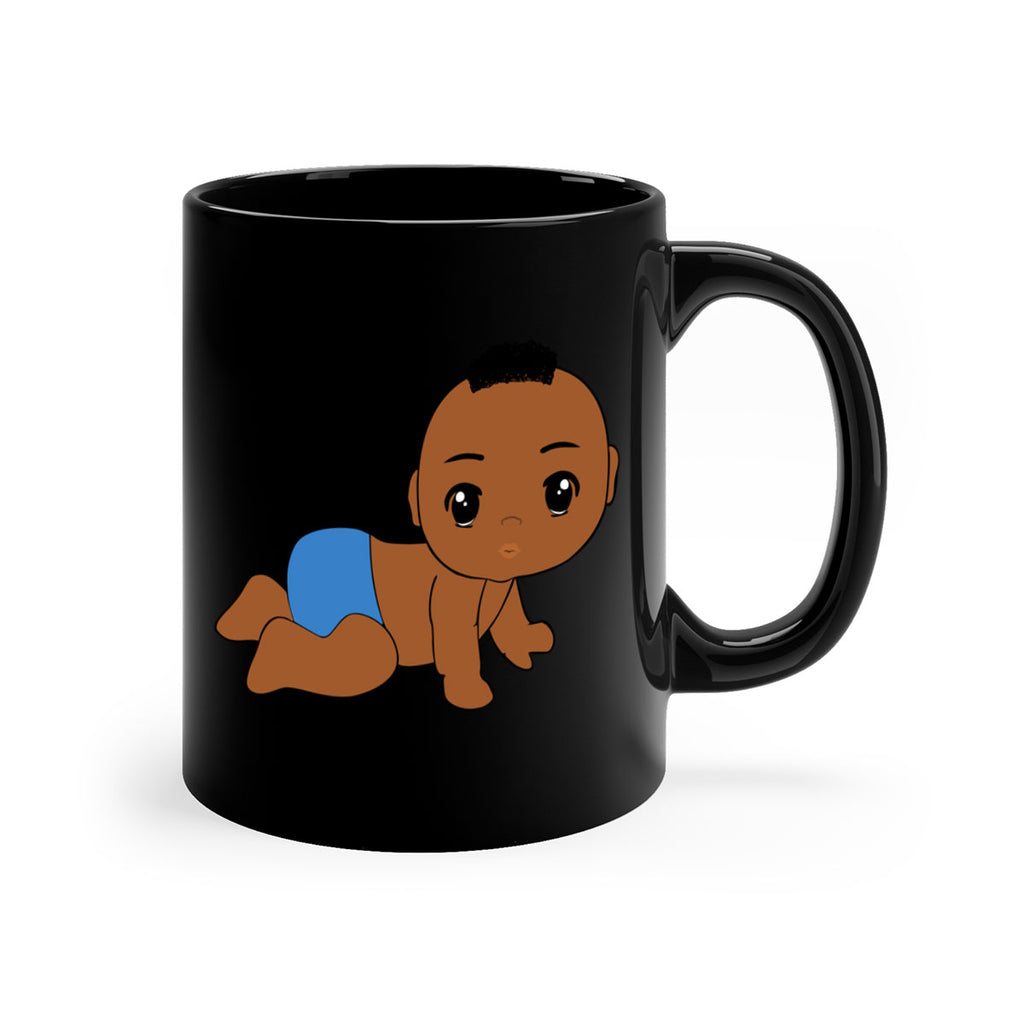 black baby boy 9#- Black men - Boys-Mug / Coffee Cup