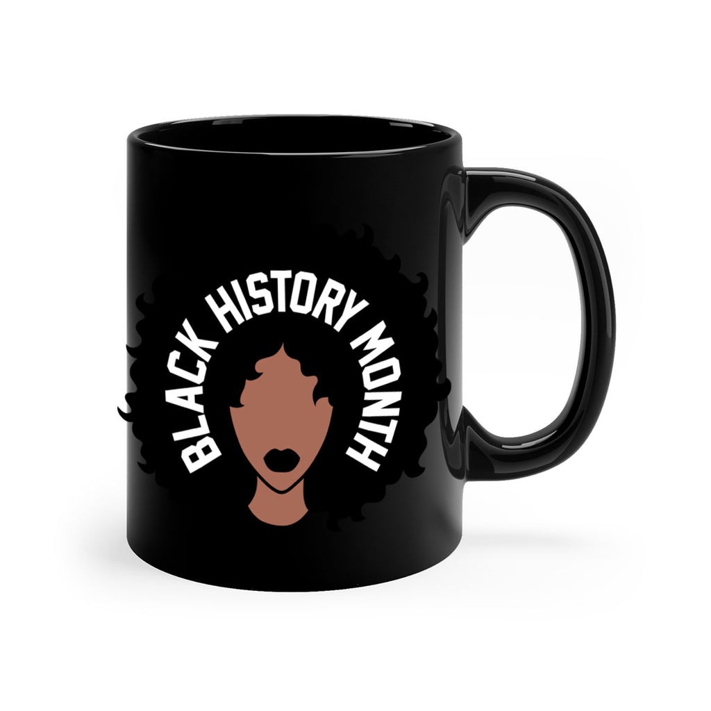black history month afro woman 239#- black words - phrases-Mug / Coffee Cup