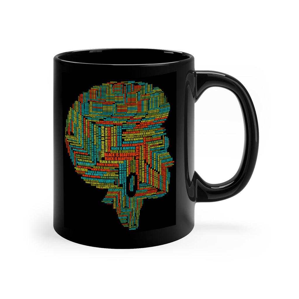 black is beautifulii 215#- black words - phrases-Mug / Coffee Cup