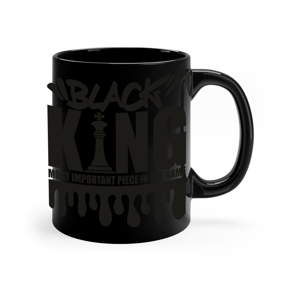 black king 214#- black words - phrases-Mug / Coffee Cup
