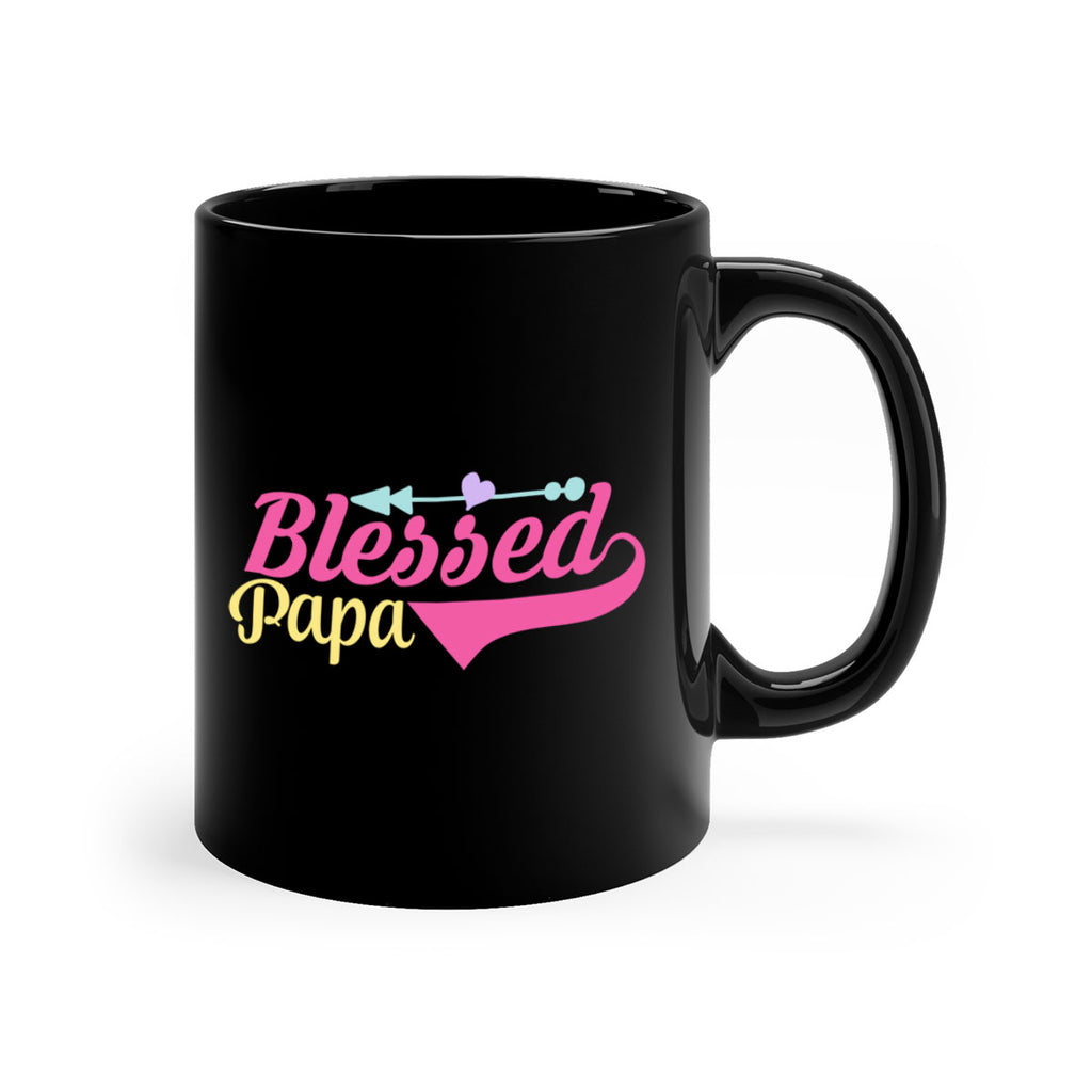 blessed papa 73#- grandpa-Mug / Coffee Cup