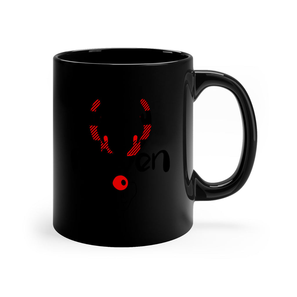 blitzen reindeer style 52#- christmas-Mug / Coffee Cup