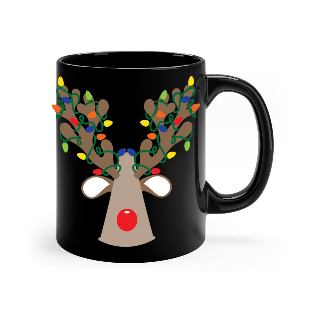 christmas reindeer antler cheer style 116#- christmas-Mug / Coffee Cup