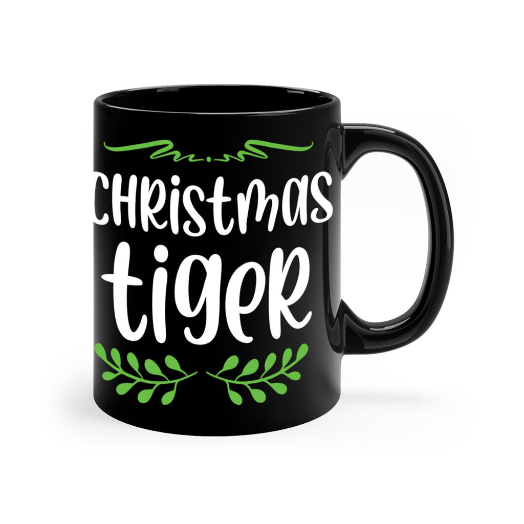 christmas tiger style 124#- christmas-Mug / Coffee Cup