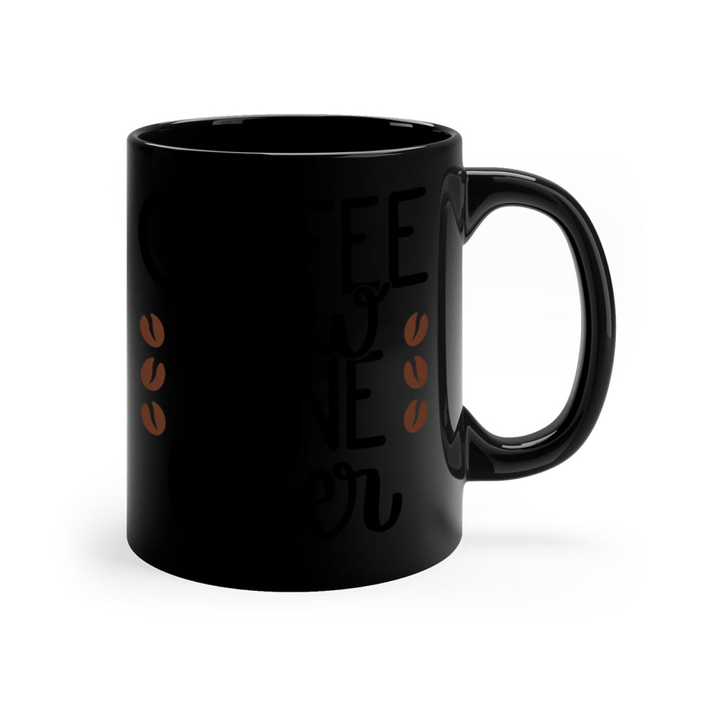 coffee now wine later 144#- coffee-Mug / Coffee Cup